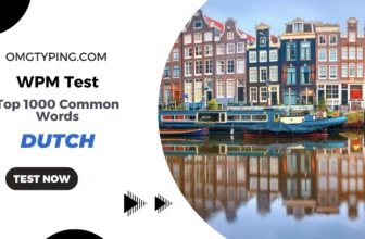 Dutch Typing Test