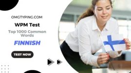 Finnish Typing Test