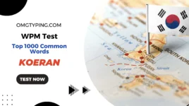Korean Typing Test