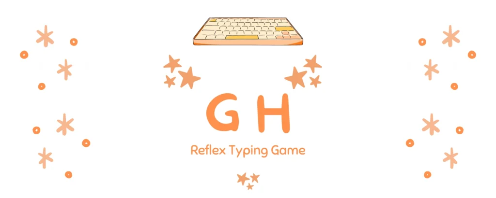 Reflex Typing Game gh