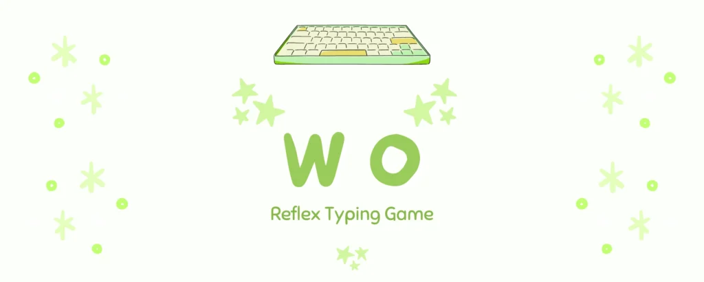 Reflex Typing Game wo