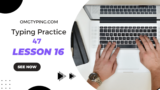 Typing Lessons 16 | Hard
