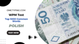 Polish Typing Test